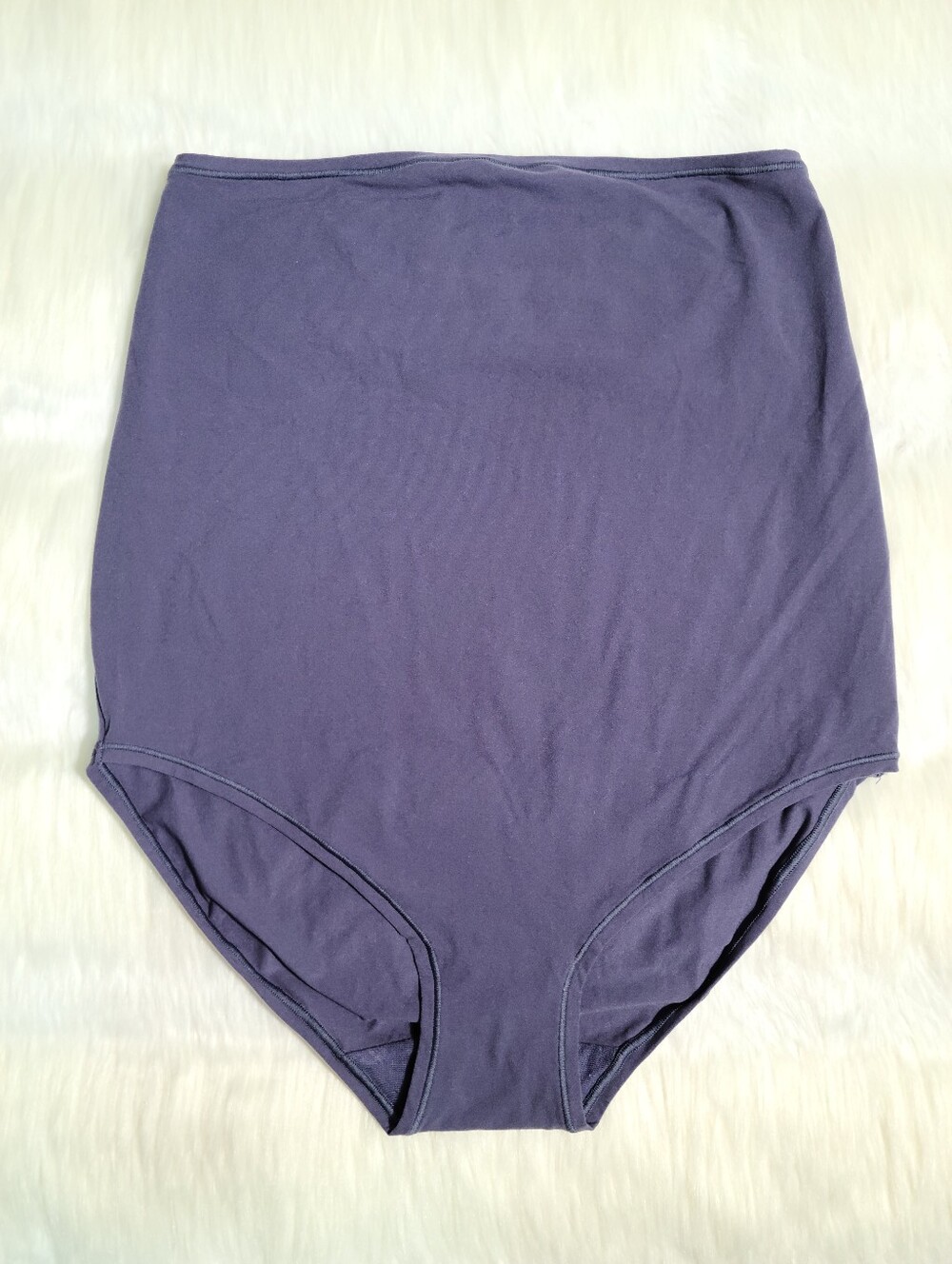 SKIMS Maternity Cotton Jersey High Waisted Brief Blue Slate Small NEW
